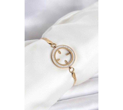 316L Çelik İtalyan Zincir Model Çeyrek Takılabilir Bileklik