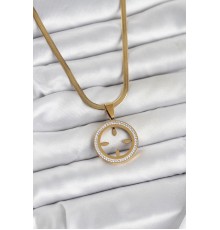 316L Çelik İtalyan Zincir Model Çeyrek Takılabilir Kadın Kolye