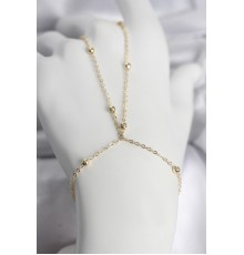 316L Çelik Gold Renk Top Zincirli Kadın Şahmeran