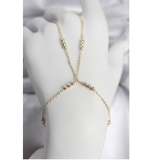 316L Çelik Top Zincirli Gold Renk Kadın Şahmeran