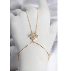 Pirinç Gold Renk Yonca Model Kadın Şahmeran