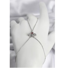 Pirinç Gümüş Renk Sinek Model Kadın Şahmeran