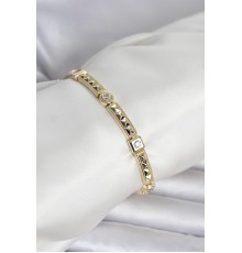 Xuping Punta Model Gold Renk Kadın Bileklik
