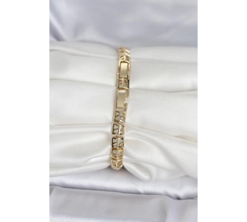 Xuping Zirkon Taşlı Gold Renk Kadın Bileklik