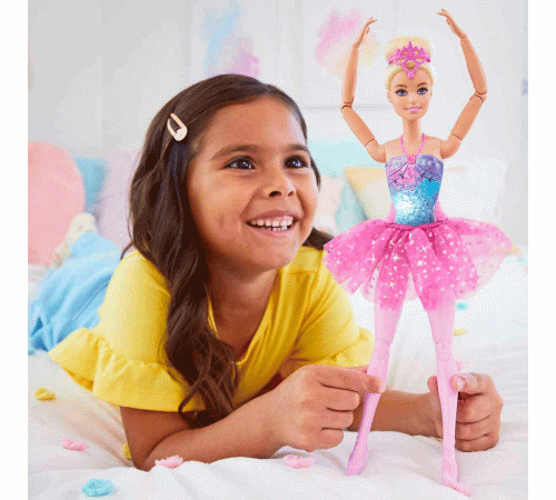 HLC25 Barbie Işıltılı Balerin Bebek