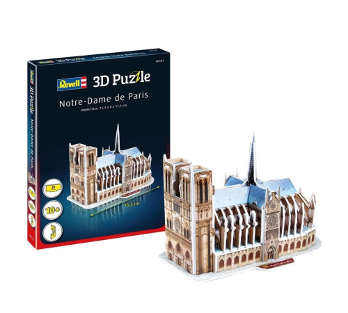 00121 Revell 3D Puzzle Notre Dame Katedrali 39 parça 00121 Revell 3D Puzzle Notre Dame Katedrali 39 parça