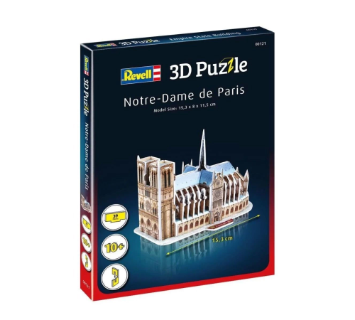 00121 Revell 3D Puzzle Notre Dame Katedrali 39 parça 00121 Revell 3D Puzzle Notre Dame Katedrali 39 parça