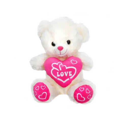 01000 Kalpli Peluş Ayı 30 cm 01000 Kalpli Peluş Ayı 30 cm