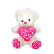 01000 Kalpli Peluş Ayı 30 cm