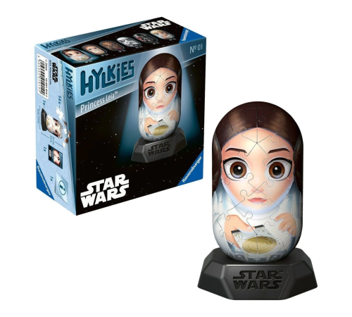 010142 Hylkies Star Wars - Prenses Leia 54 parça Puzzle - No:03 - Ravensburger 010142 Hylkies Star Wars - Prenses Leia 54 parça Puzzle - No:03 - Ravensburger