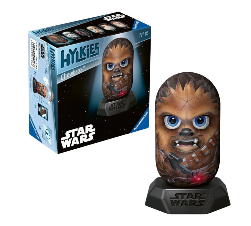 010166 Hylkies Star Wars - Chewbacca 54 parça Puzzle - No:05 - Ravensburger