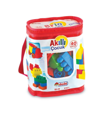 01021 Akıllı Çocuk Blokları 40 Parça
