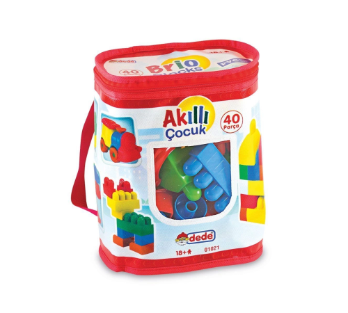 01021 Akıllı Çocuk Blokları 40 Parça