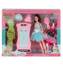 02453 Cindy Doll Dolaplı Makyaj Masalı Bebek -Oydaş Oyuncak