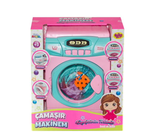 02608 Sesli ve Işıklı Çamaşır Makinesi -Oydaş