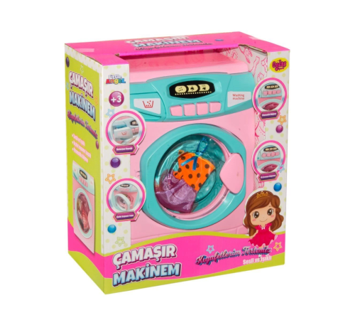 02608 Sesli ve Işıklı Çamaşır Makinesi -Oydaş