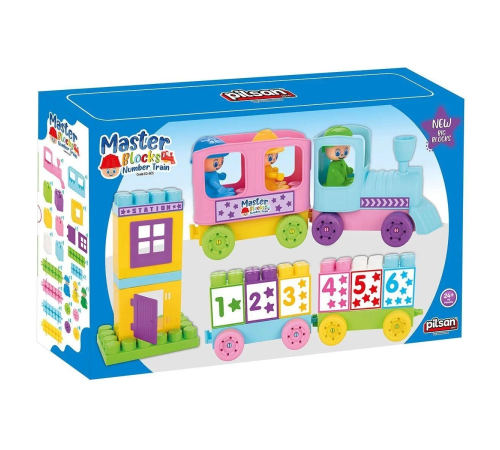 03 605 Master Blok Rakamlı Tren