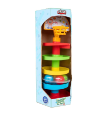 03 653 Basketli Çıngıraklı Top Oyunu -Pilsan Oyuncak