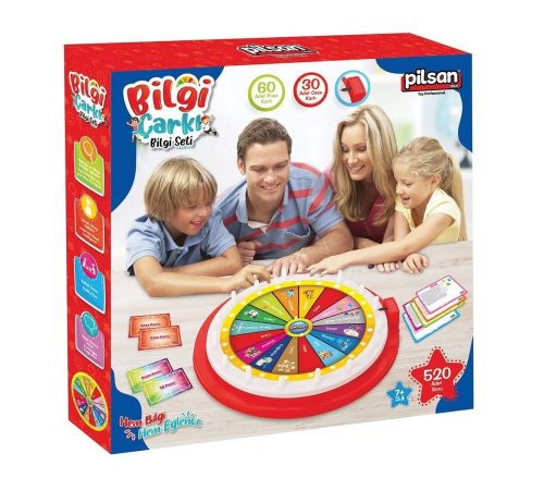 03 701 Bilgi Çarkı Bilgi Seti -Pilsan Oyuncak