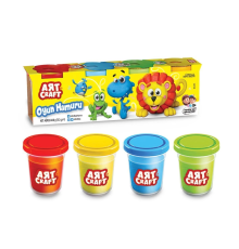03281 Art Craft 4'lü Oyun Hamuru 488 gr