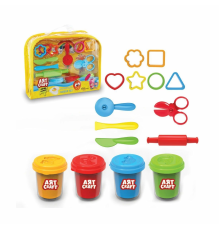 03293 Art Craft GEOMETRİK ÇANTALI HAMUR SETİ