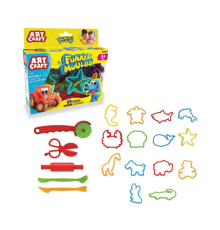 03299 Dede, Art Craft Eğlenceli Kalıplar 19 Parça / +3 yaş
