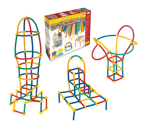 03462 Dede, Süper Bambu Çubuklar - 300 Parça / +3 yaş 03462 Dede, Süper Bambu Çubuklar - 300 Parça / +3 yaş