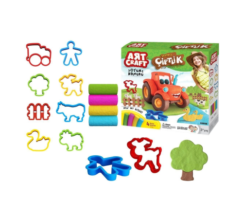 03558 Dede, Çiftlik Hamur Set 200 gr / +3 yaş 03558 Dede, Çiftlik Hamur Set 200 gr / +3 yaş