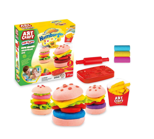 03573 Dede, Hamburger Set Oyun Hamuru 150 gr / +3 yaş 03573 Dede, Hamburger Set Oyun Hamuru 150 gr / +3 yaş