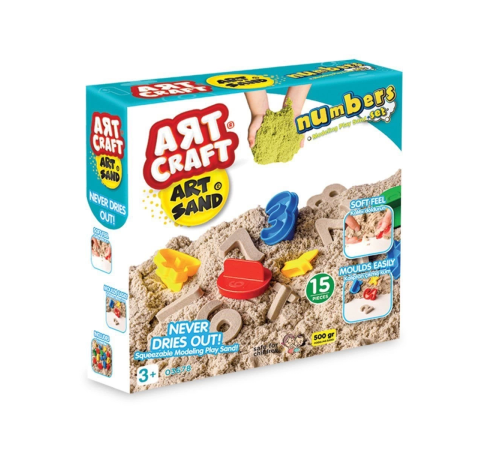 03678 Dede, ArtStand Numaralar Kum Seti 500gr 03678 Dede, ArtStand Numaralar Kum Seti 500gr