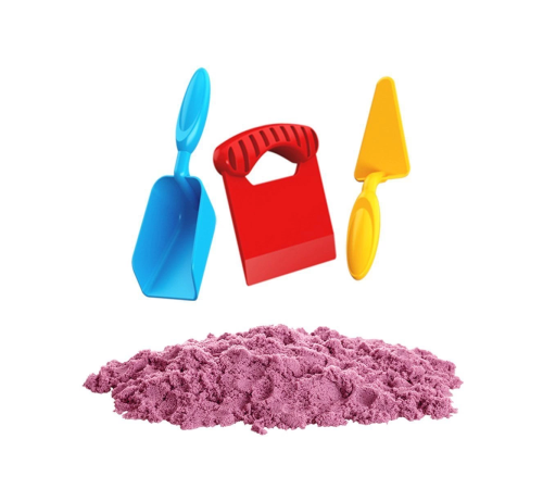 03693 Dede, Aksesuarlı Pembe Kinetik Oyun Kumu 1000 gr