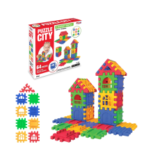 03702 Dede, Puzzle City 64 Parça
