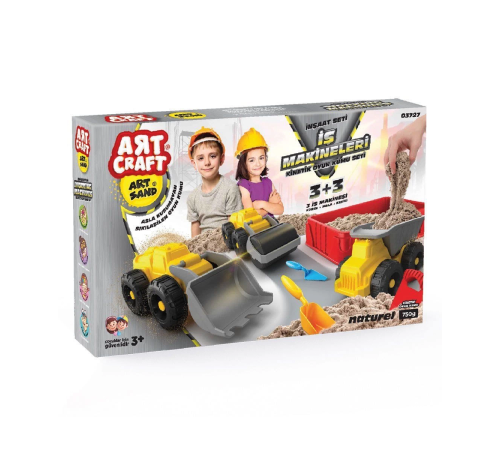 03727 İş Makineleri Kum Seti 750 gr -Dede 03727 İş Makineleri Kum Seti 750 gr -Dede