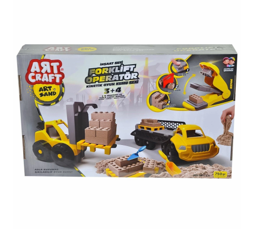 03744 Artstand Forklift Operatör Kum Set 03744 Artstand Forklift Operatör Kum Set