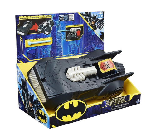 037676 DC Comics Tech Defender Batmobil -Spinmaster