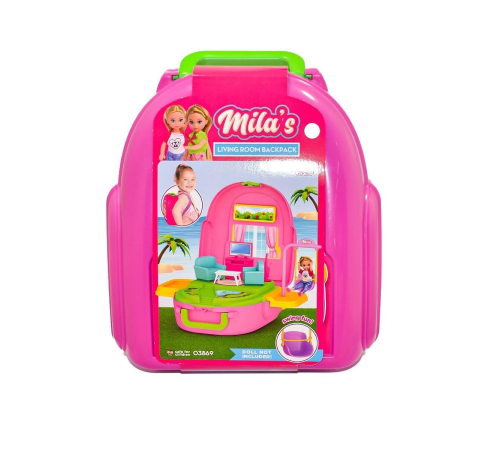 03869 Mila'nın Oturma Odası Set Sırt Çantası 03869 Mila'nın Oturma Odası Set Sırt Çantası