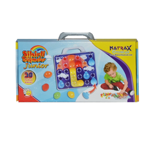 039 Matrax, Sihirli Düğmeler - Junior , 30 parça 039 Matrax, Sihirli Düğmeler - Junior , 30 parça