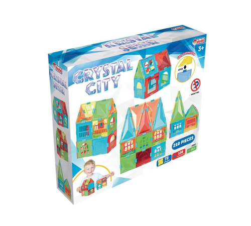 03991  Kristal Şehir 210 Parça -Dede