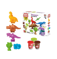 03996 Art Craft Dinozorlar Hamur Set 168 Gr -Fentoys