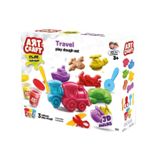03998 Art Craft Seyahat Araçları Hamur Set 168 Gr -Fentoys