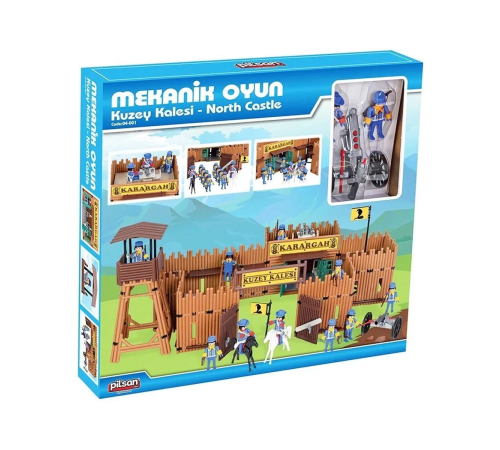 04 001 Mini Mekanik Seri 1 Kuzey Kalesi -Pilsan Oyuncak