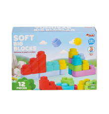 04005 Yumuşak Big Bloklar 12 Parça -Dede
