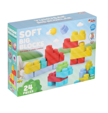 04006 Yumuşak Big Bloklar 24 Parça -Dede