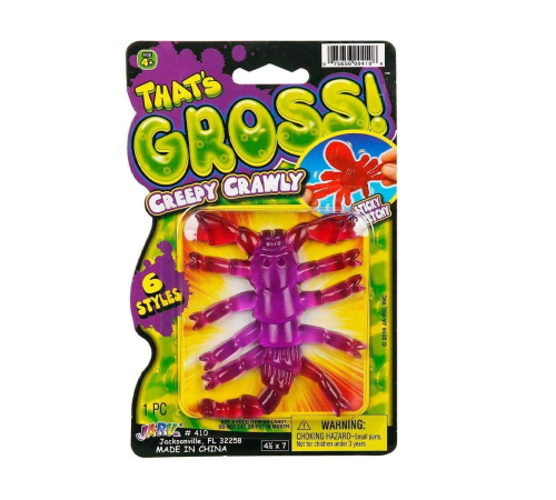 0410 Streç Gross Creepy Crawly Esnek Böcekler -Sunman