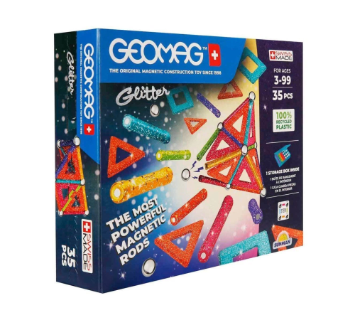 0535 Geomag Glitter Manyetik Zeka Oyunu 35 Parça 0535 Geomag Glitter Manyetik Zeka Oyunu 35 Parça