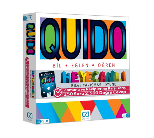078 CAOYN-5046 Quido Board Game -CA Games 078 CAOYN-5046 Quido Board Game -CA Games