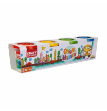 0915 Crafy 4'lü Oyun Hamuru 560 gr.