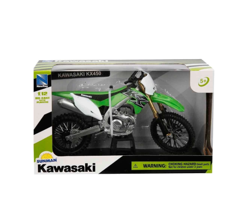 1:12 NewRay Kawasaki KX 450F Motor 1:12 NewRay Kawasaki KX 450F Motor