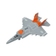1:16 Maxx Wheels Sesli ve Işıklı Jet Fighter Uçak - 1 Adet Stokta Olan Gönderilir