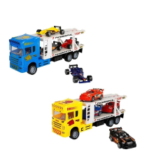 1:32 Maxx Wheels 2 Katlı Transporter 4 Araçlı Tır 32 Cm 1 Adet Fiyatıdır
